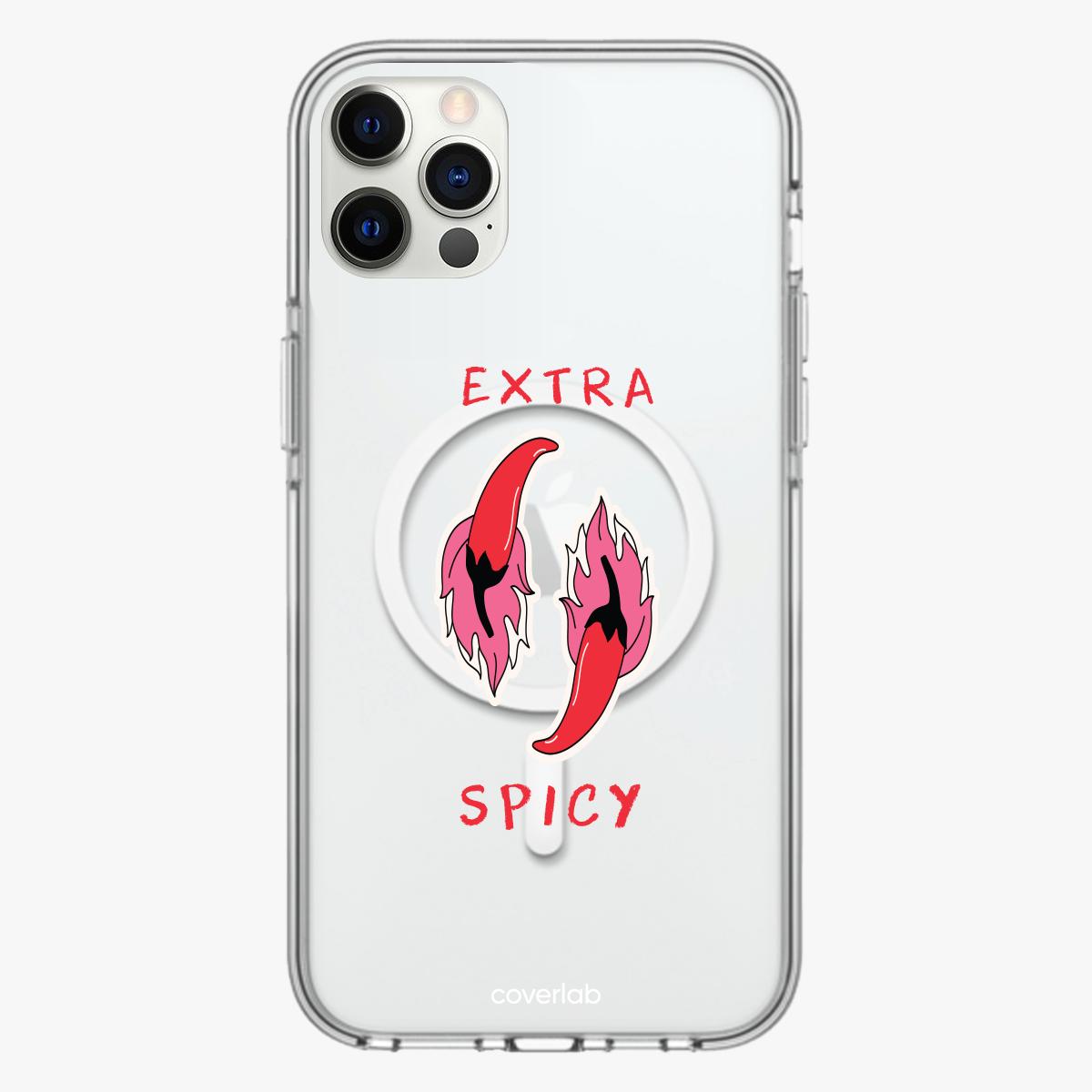 Extra Spicy Personalised MagSafe iPhone Case
