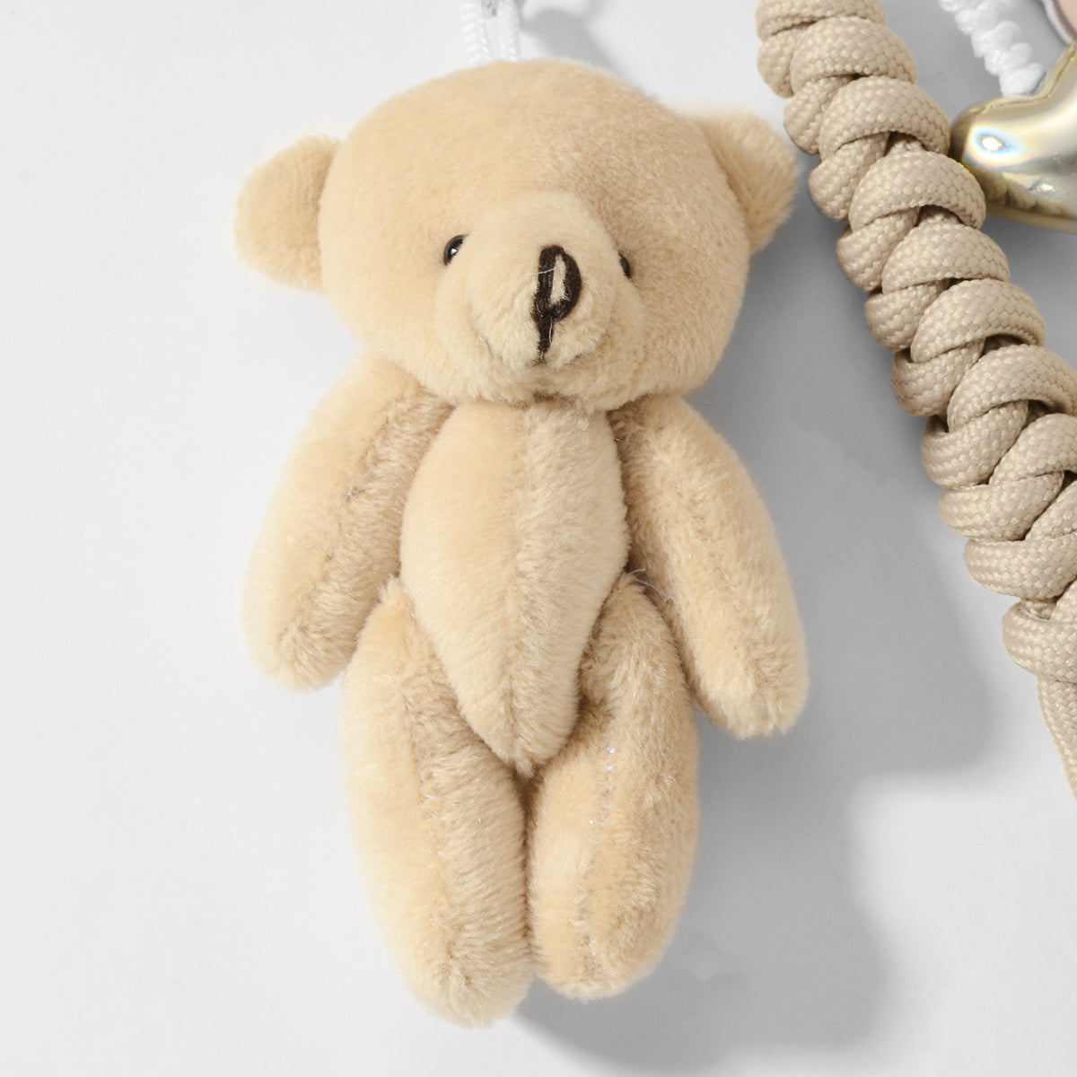 Teddy Croissant Bag Charm