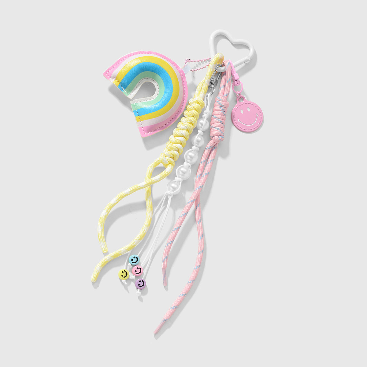 Pastel Rainbow Bag Charm