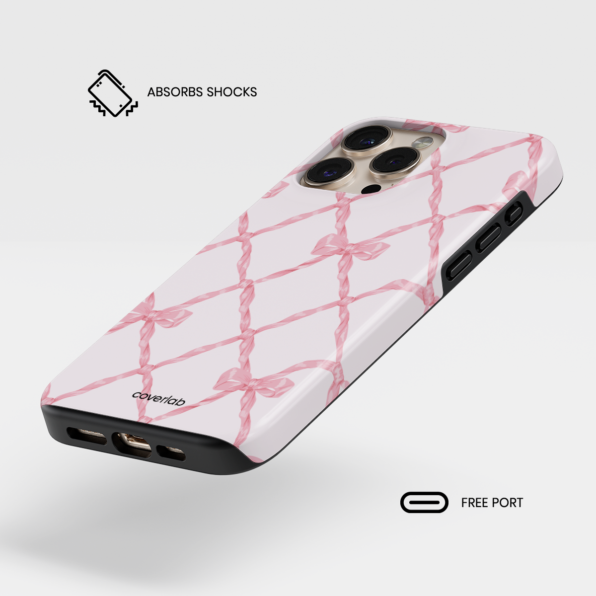 Infinite Ribbon Tough iPhone Case