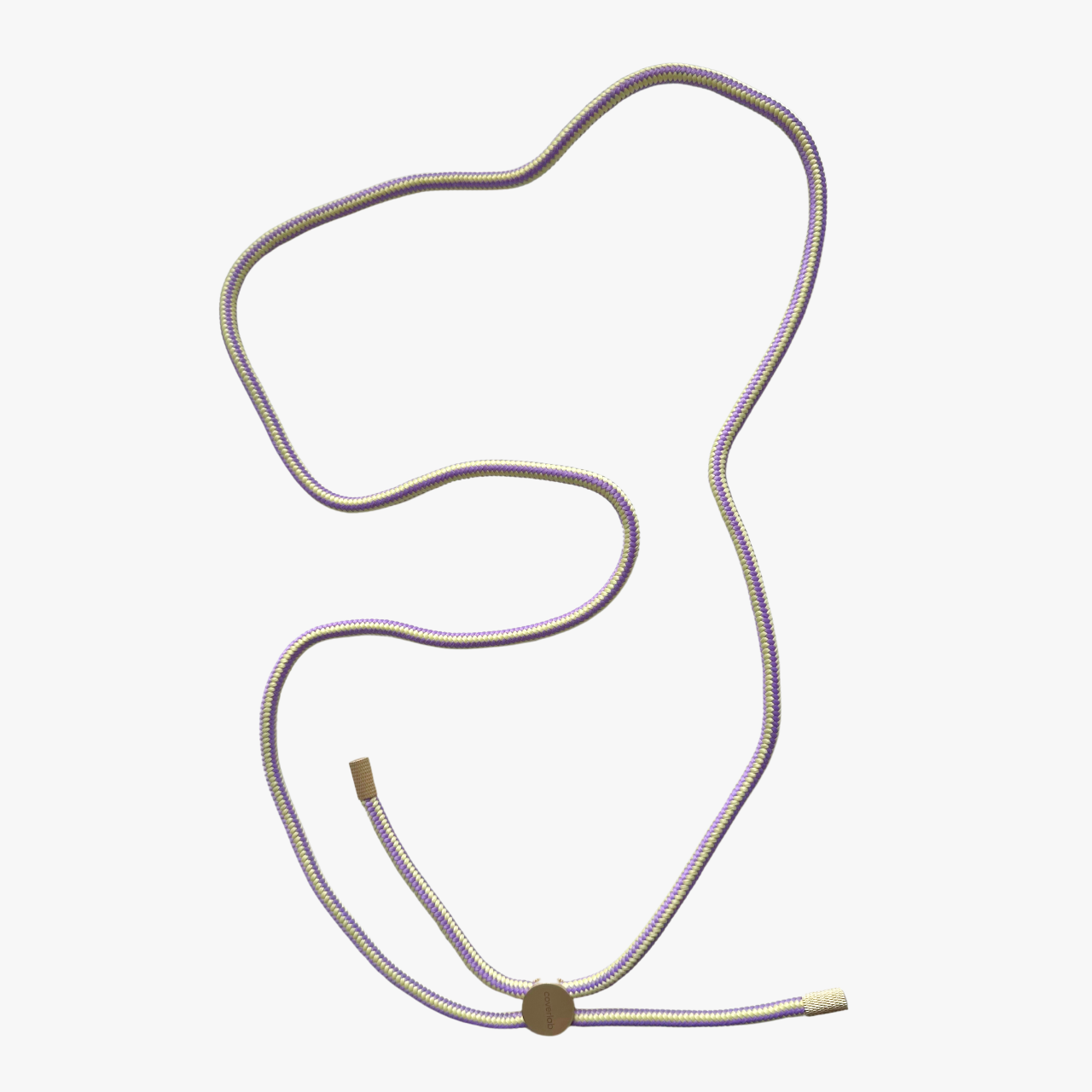 Lilac Yellow Cross-Body Lanyard