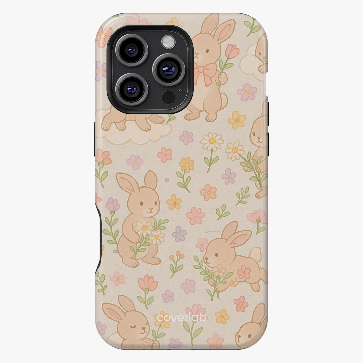 Spring Bunny Tough iPhone Case