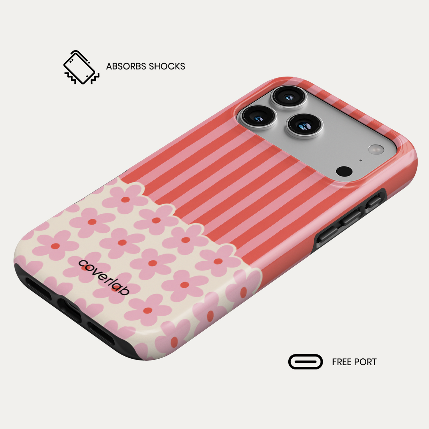 Petal Line Tough iPhone Case