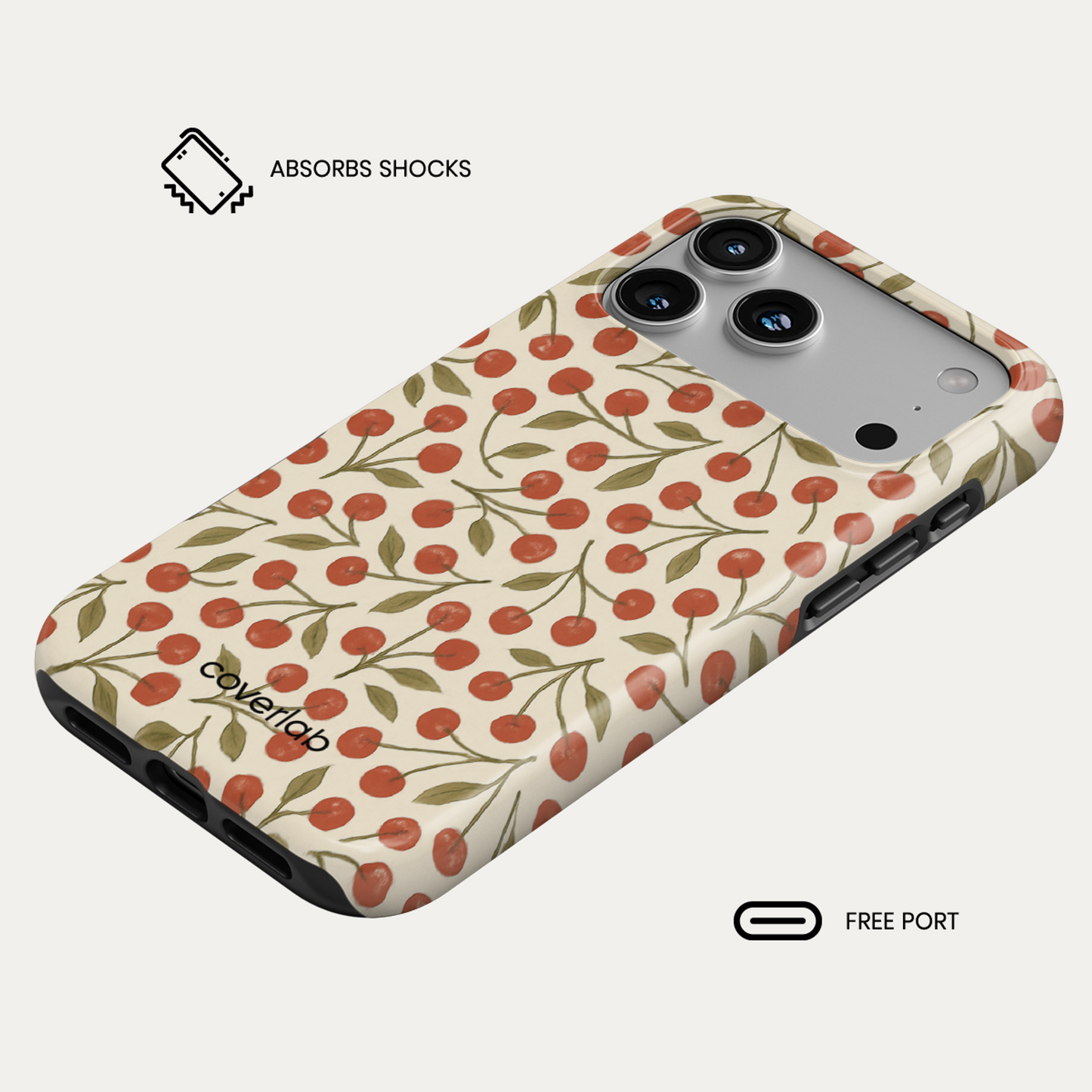 Cherris Tough iPhone Case