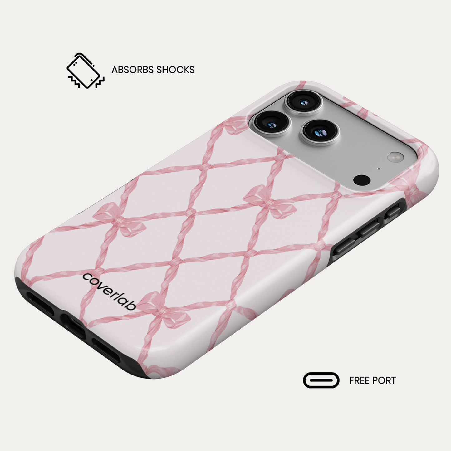 Infinite Ribbon Tough iPhone Case
