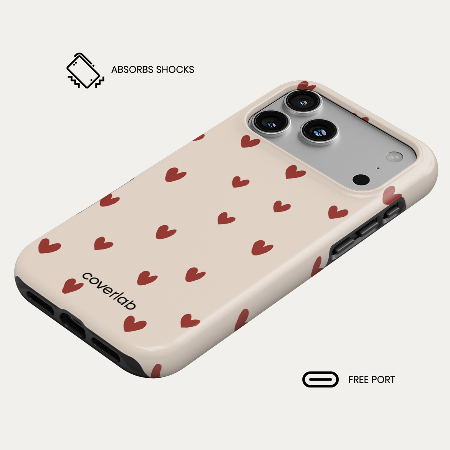 Love Tough iPhone Case