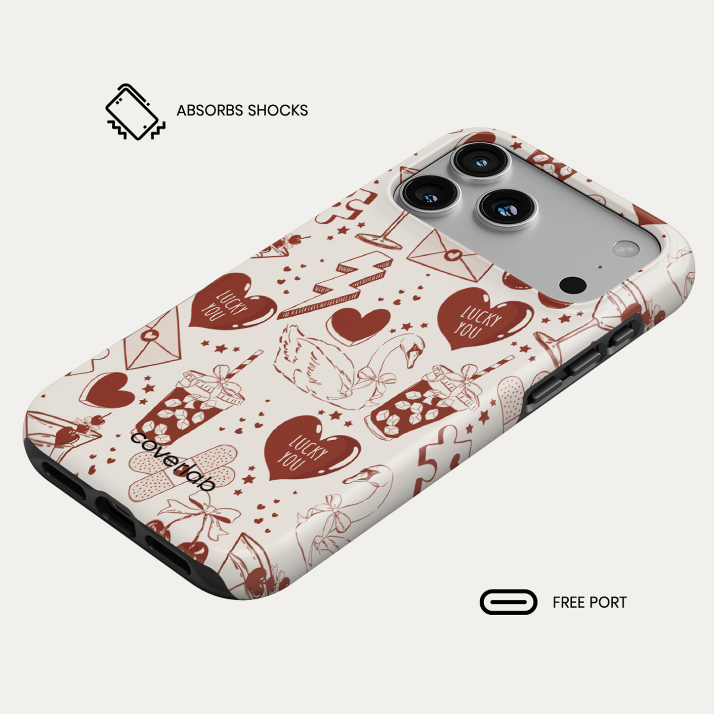 Lucky Valentine Tough iPhone Case