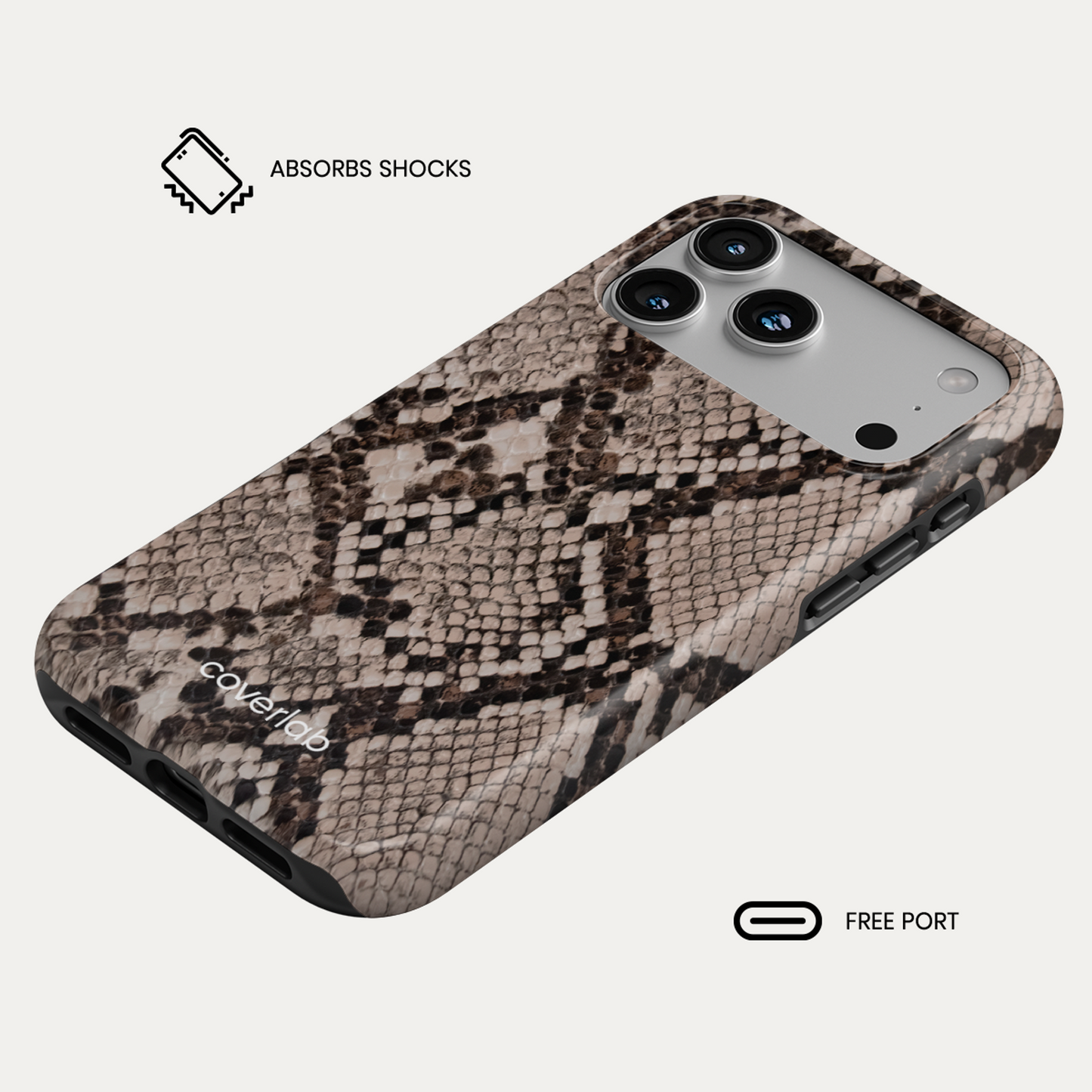 Wild Snake Tough iPhone Case