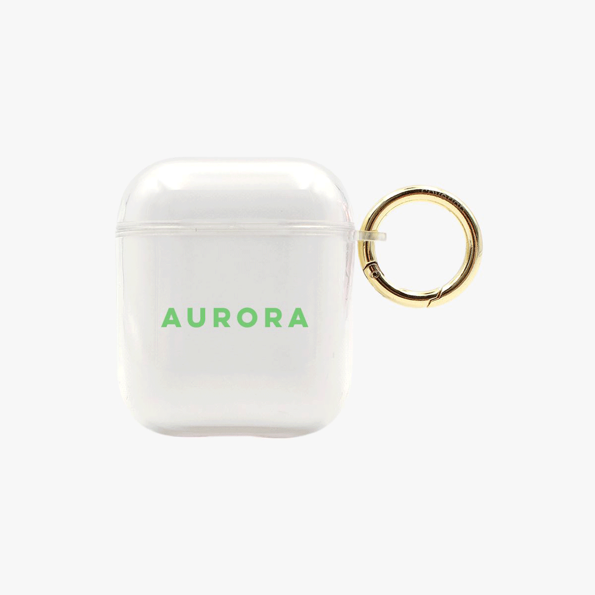 Thin Name Personalised Clear AirPods Case