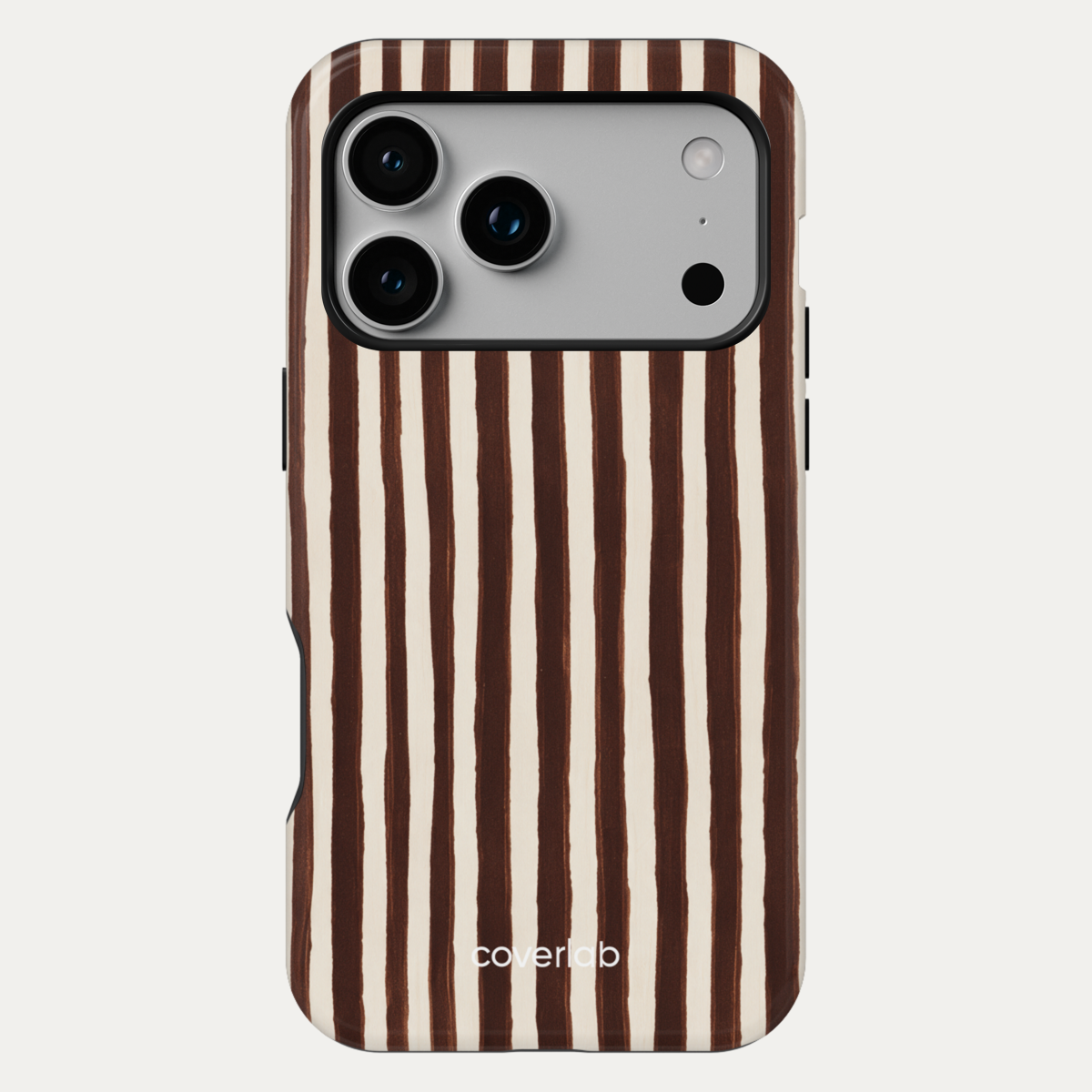 Cioccolato Stripes Tough iPhone Case