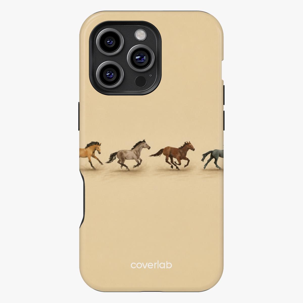 Horse Ride Tough iPhone Case