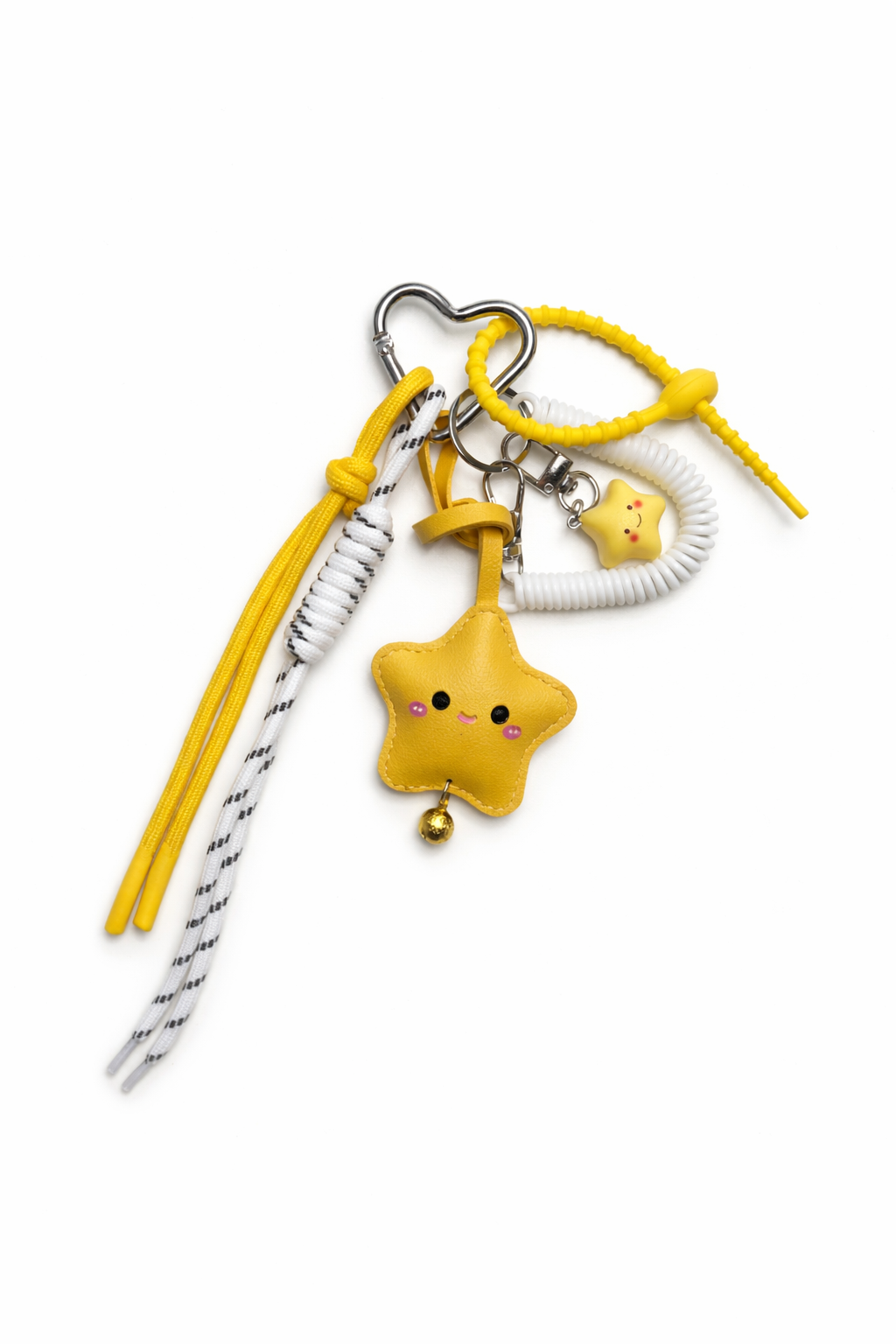 Yellow Star Bag Charm