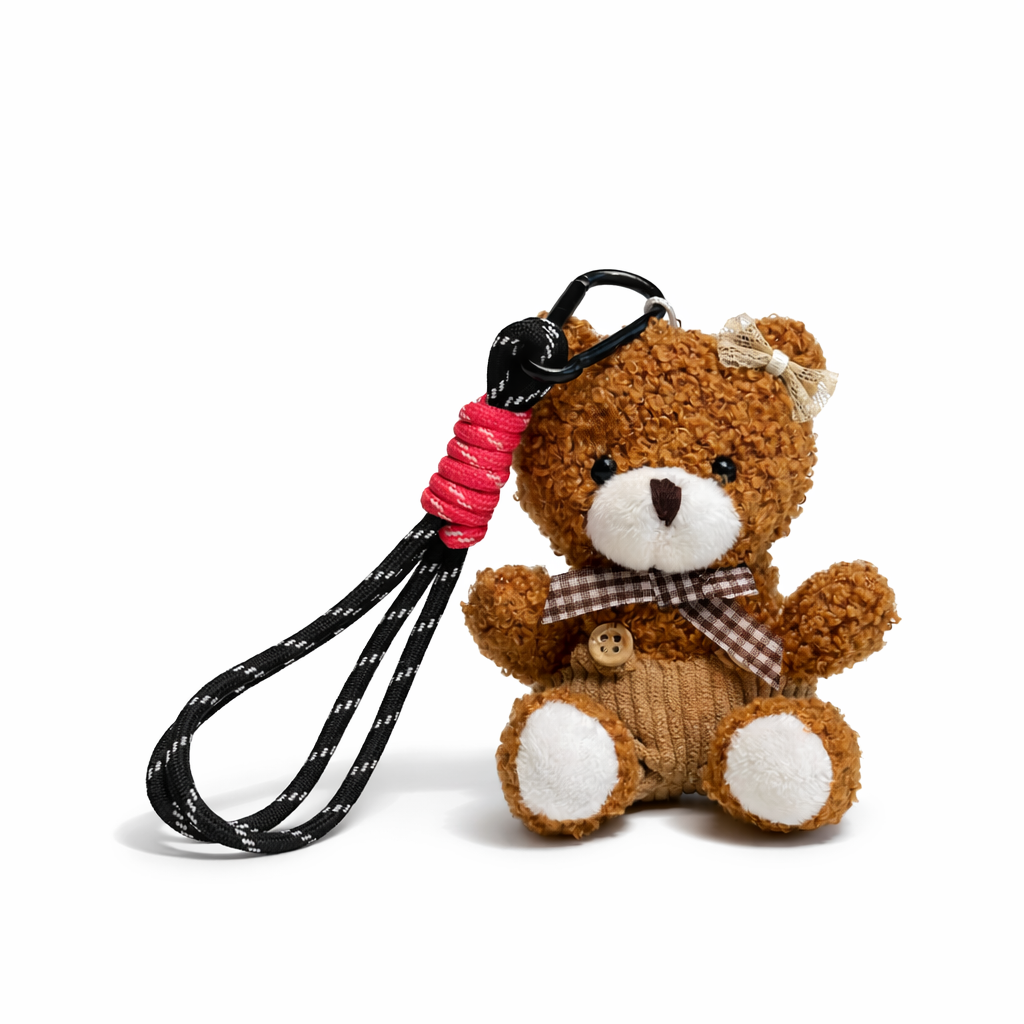 Girl Teddy Bag Charm