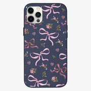 Coquette Personalised Leather iPhone Case