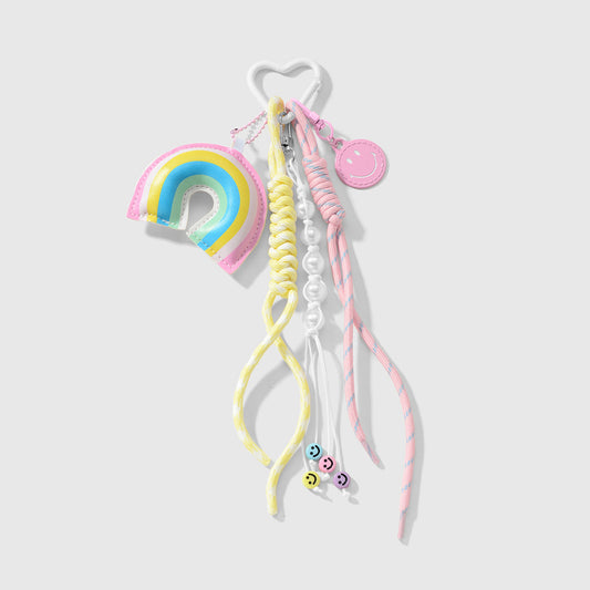 Pastel Rainbow Bag Charm