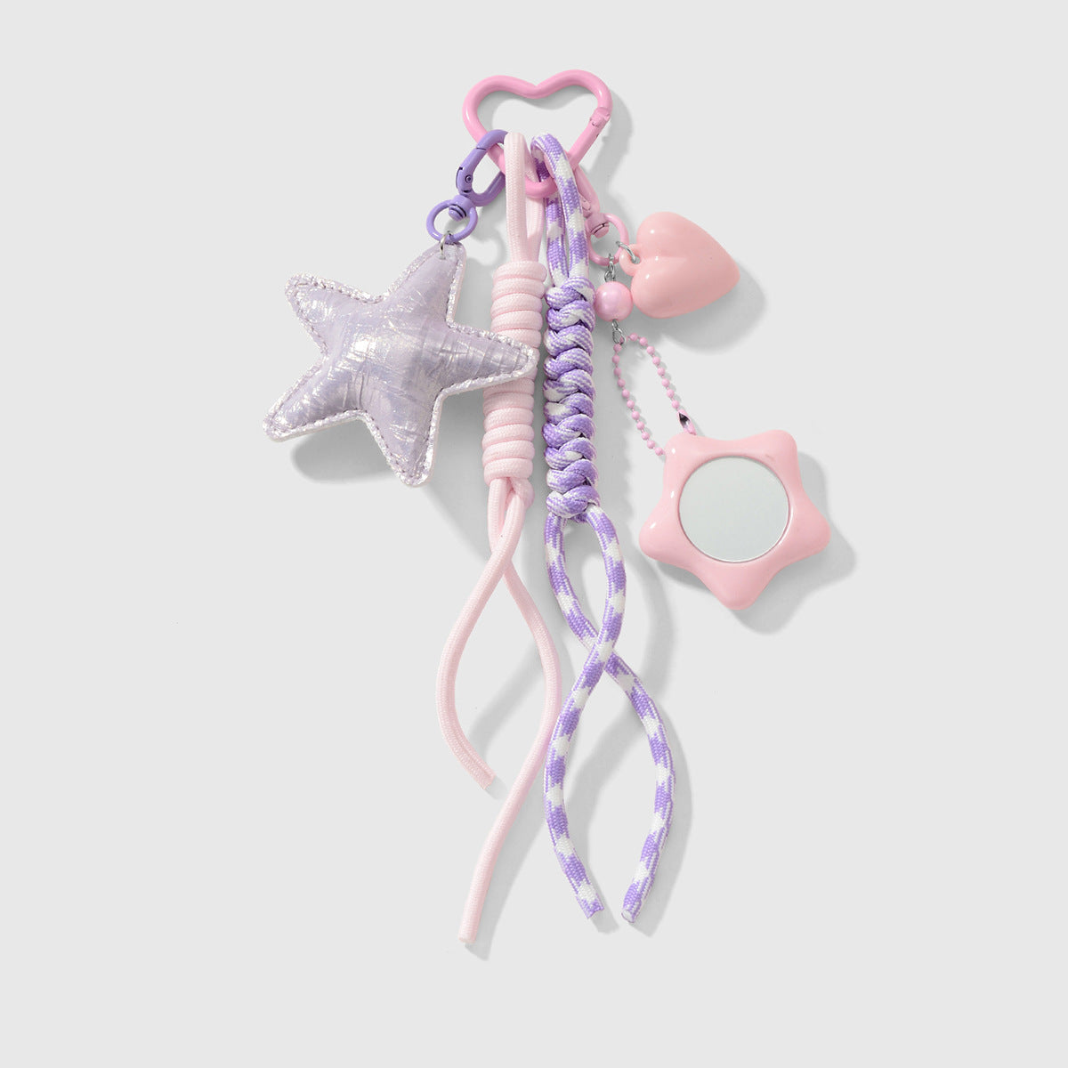 Lilac Star Bag Charm