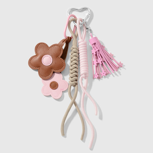 Flower Bloom Bag Charm