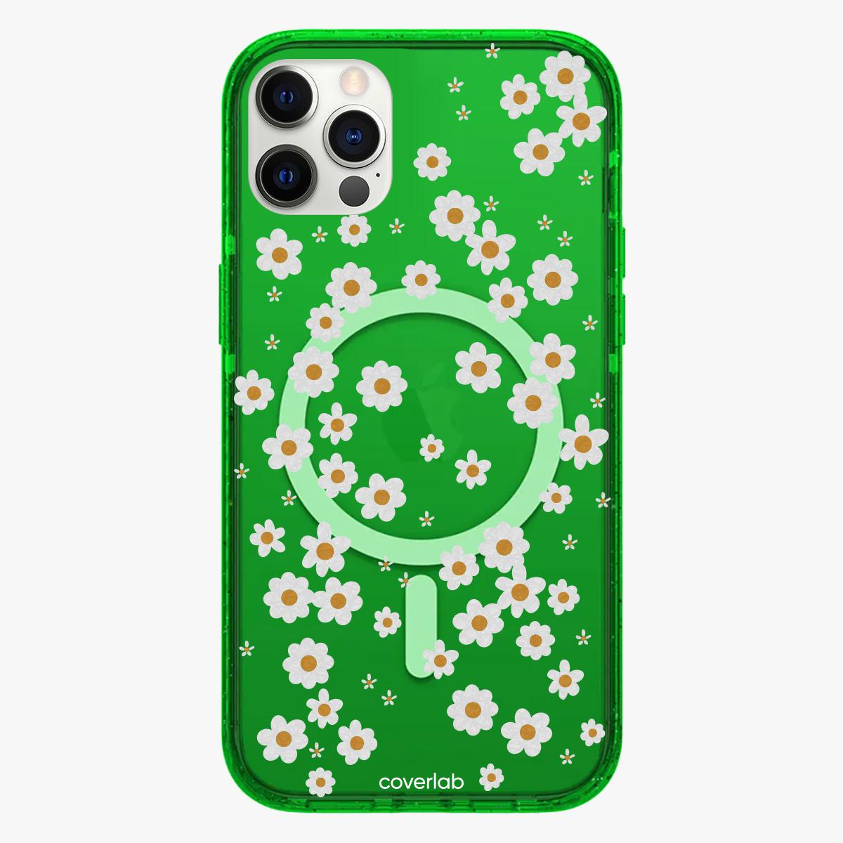 Daisies Personalised MagSafe iPhone Case