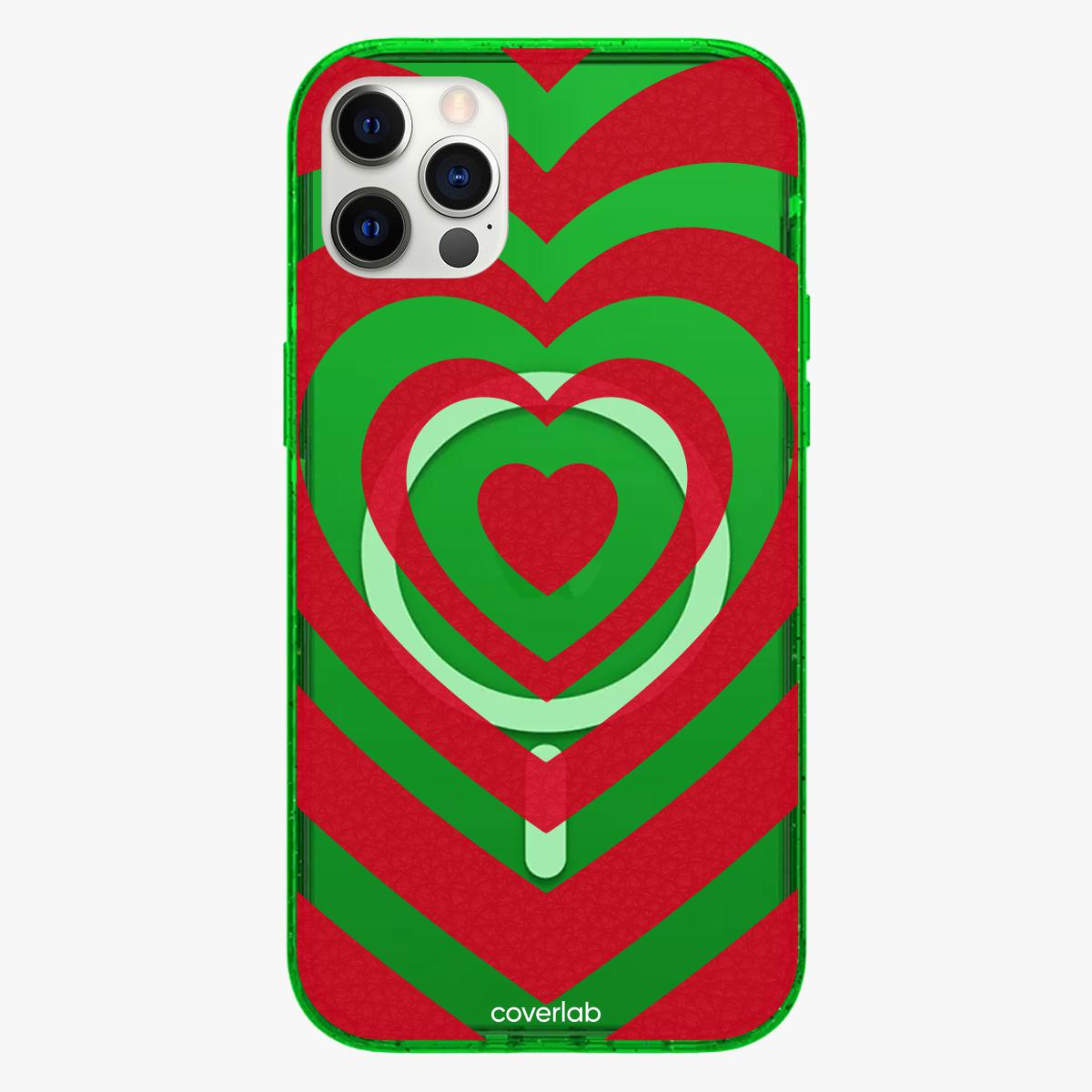 Hearts Beat Personalised MagSafe iPhone Case