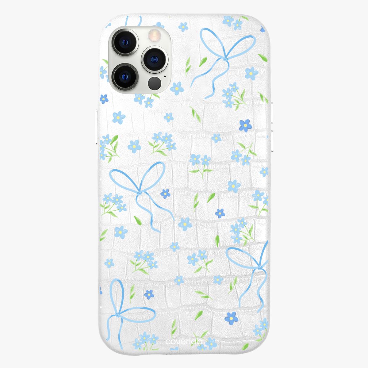 Secret Garden Personalised Leather iPhone Case