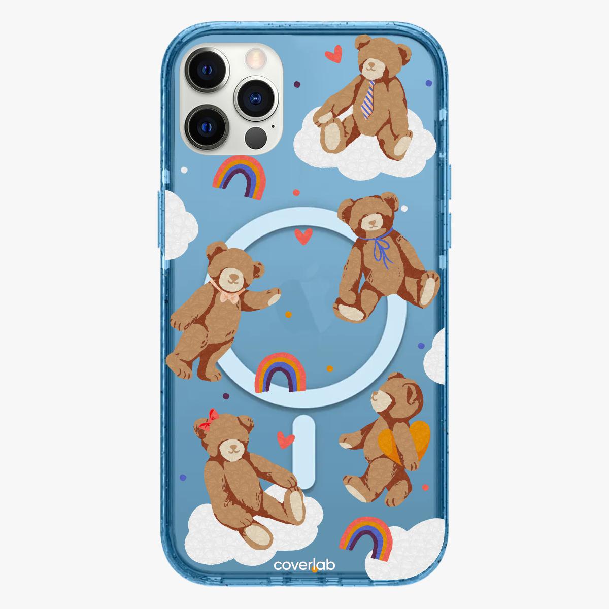 غطاء MagSafe iPhone بتصميم دب Teddy Bear مخصص