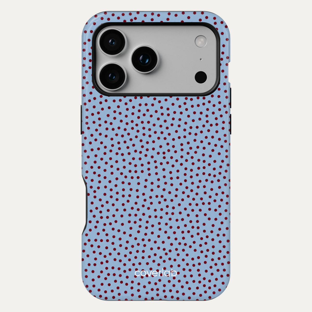 Cherry Dots Tough iPhone Case