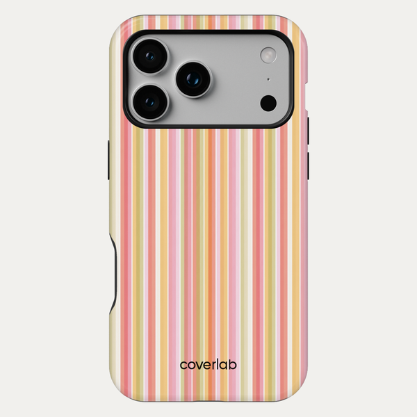 Beach Lines Tough iPhone Case