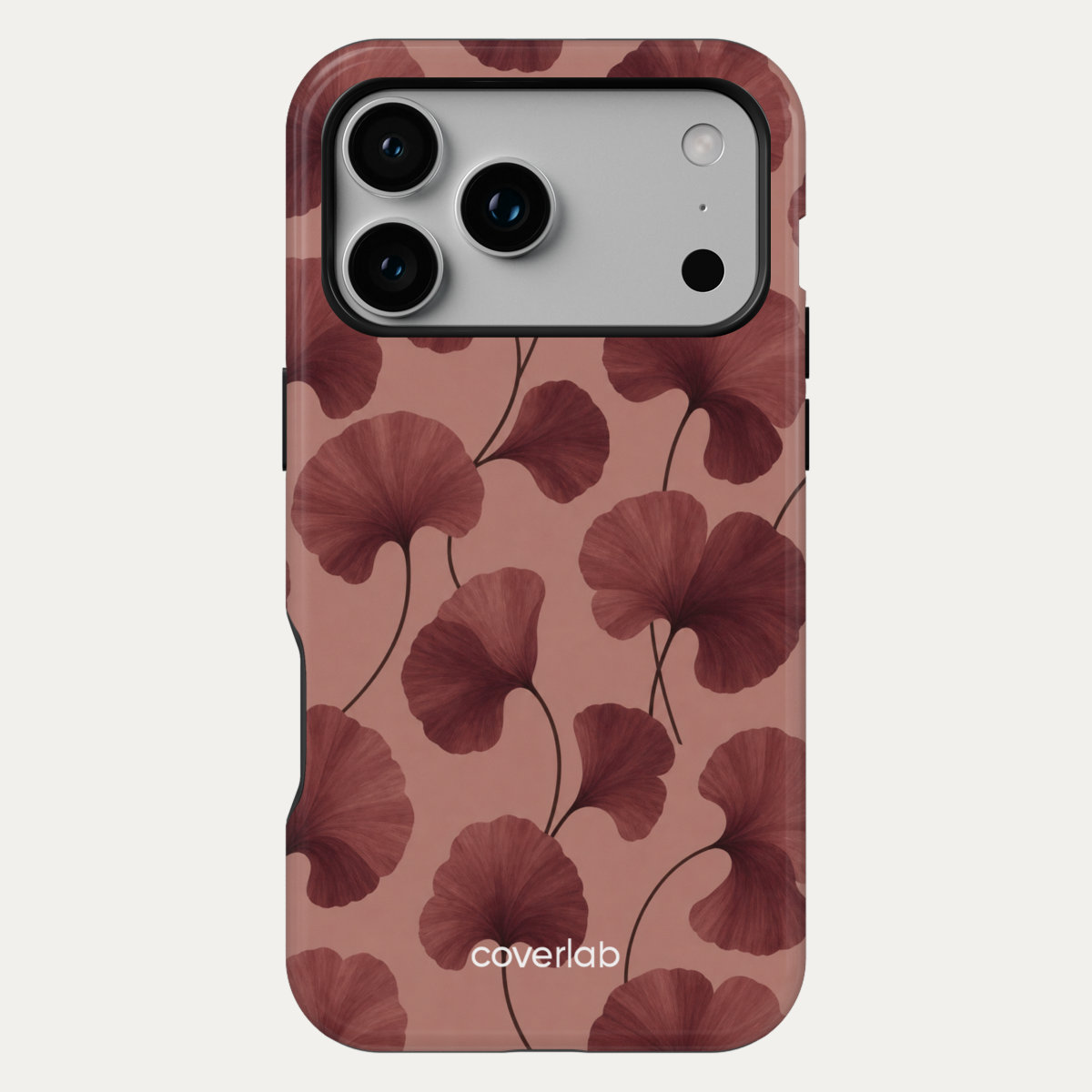 Burgundy Tough iPhone Case