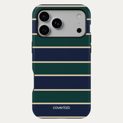 Custodia iPhone Classica a Strisce Robusta