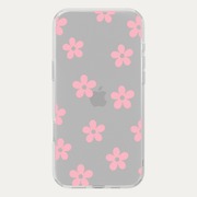 Fiori Rosa Cover Personalizzata MagSafe per iPhone