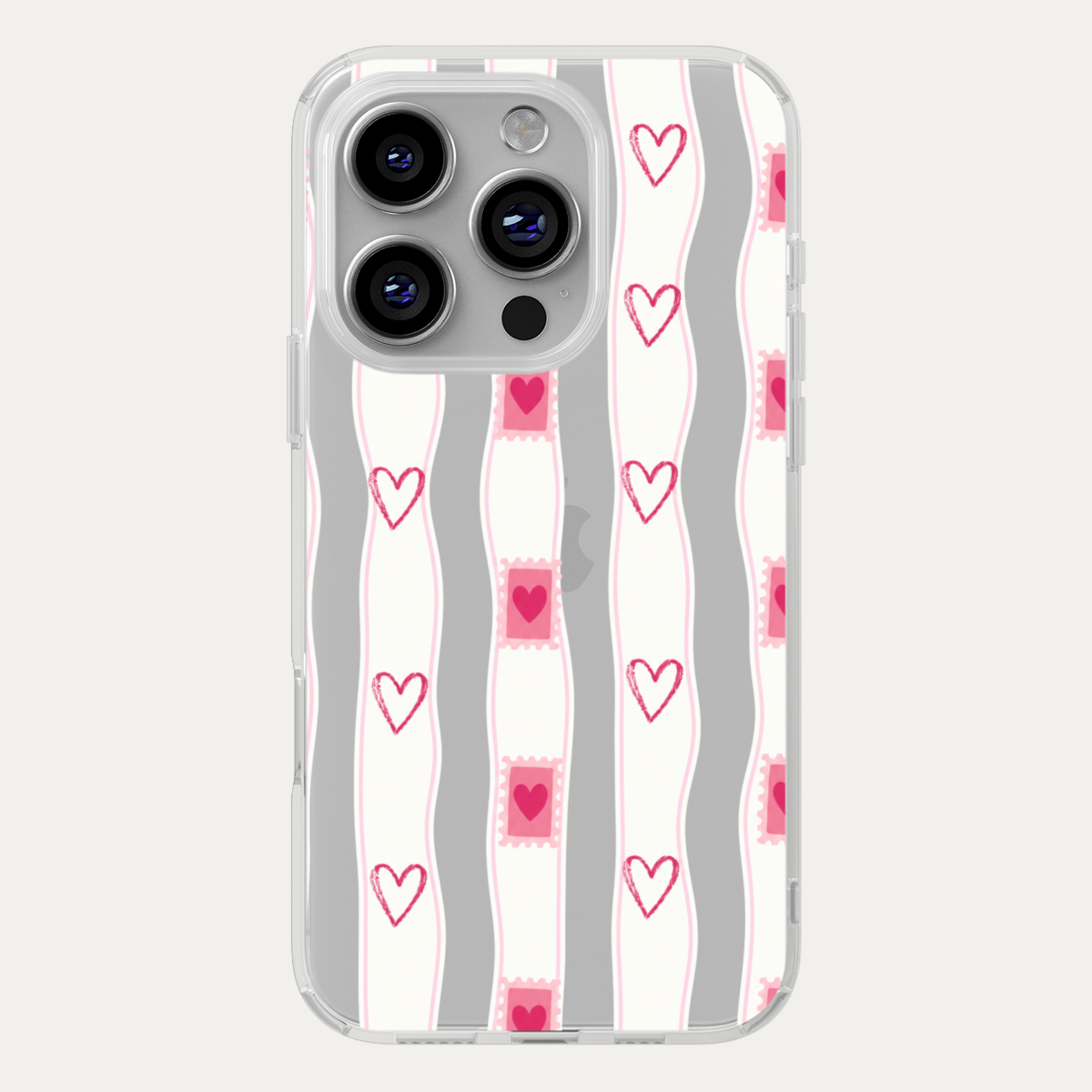 Sweetheart Stamps Personalised MagSafe iPhone Case