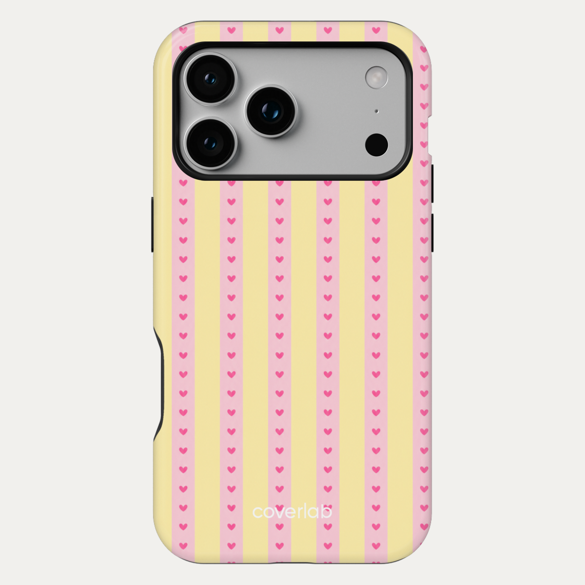 Sweetheart Stripes Tough iPhone Case