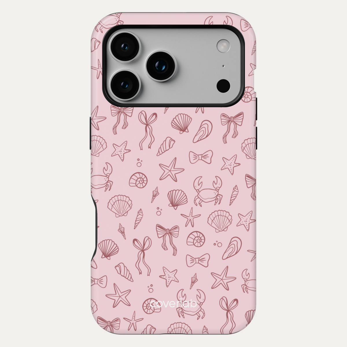 Secret Beach Pink Tough iPhone Case