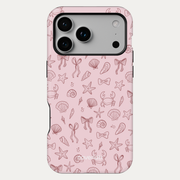 Secret Beach Pink Tough iPhone Case