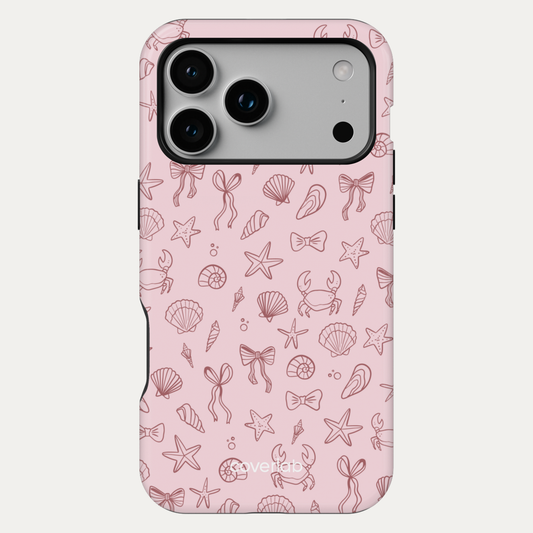 Secret Beach Pink Tough iPhone Case
