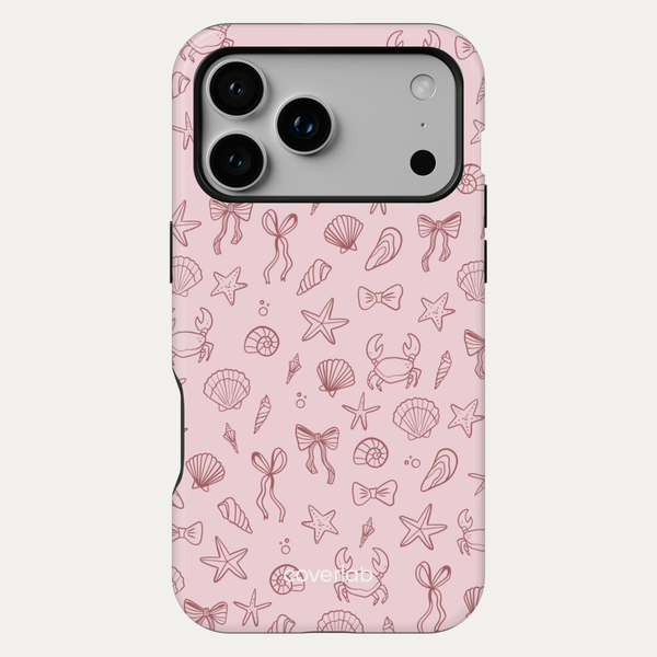 Secret Beach Pink Tough iPhone Case