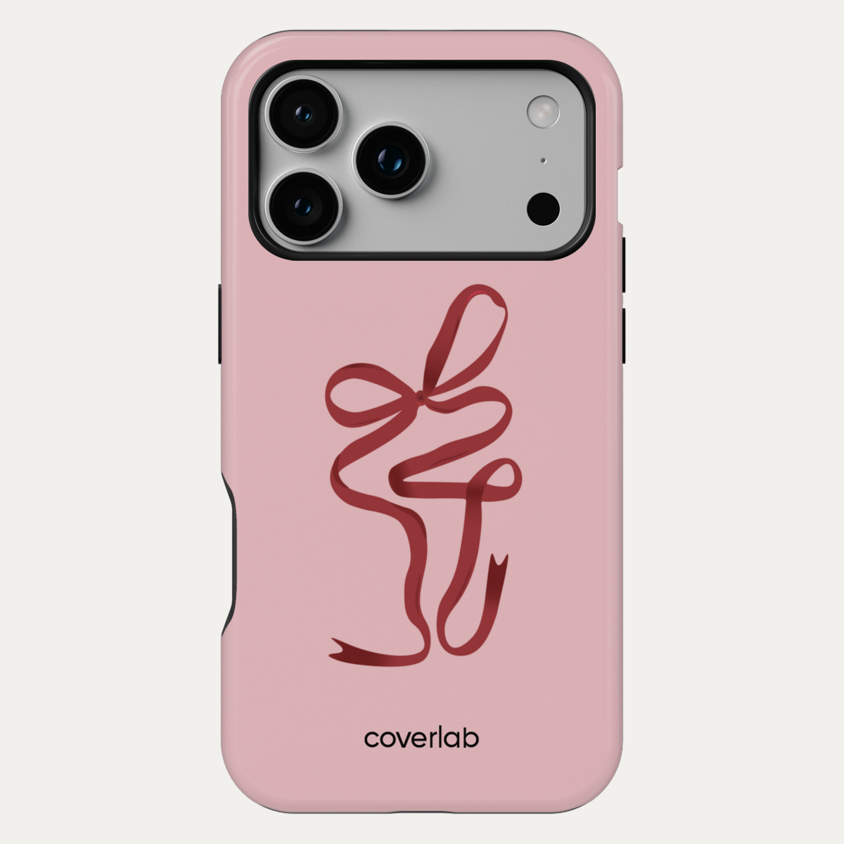 Big Red Bow Tough iPhone Case