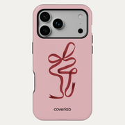 Big Red Bow Tough iPhone Case