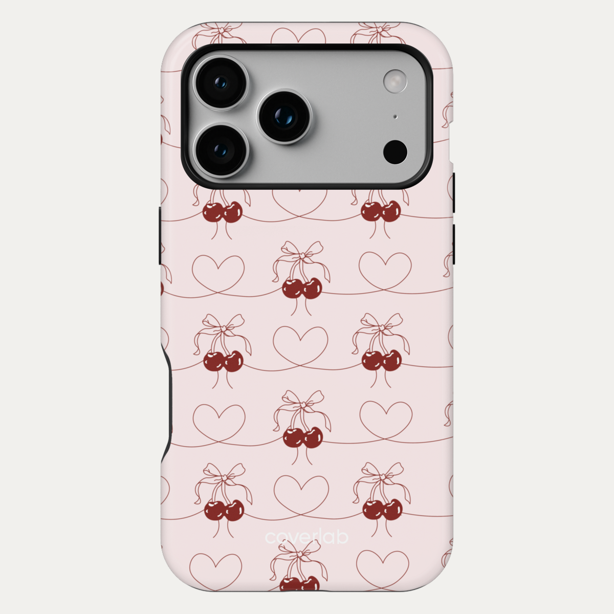 Cherry Strings Tough iPhone Case