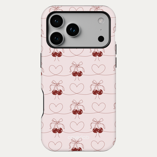Cherry Strings Tough iPhone Case