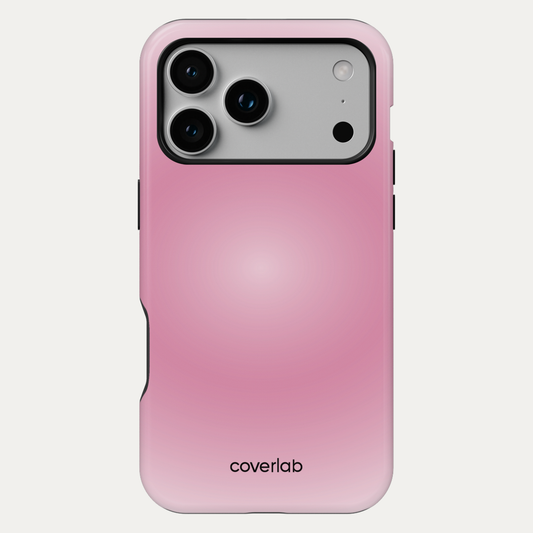 Velvet Whisper Pink Tough iPhone Case