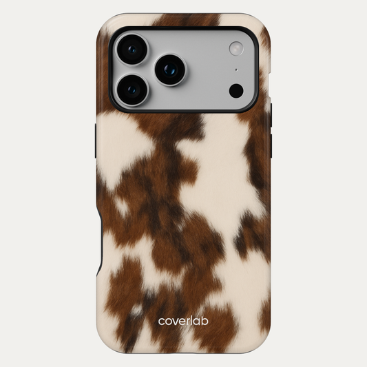 Cow Fur Tough iPhone Case