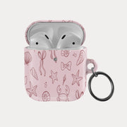 Secret Beach Pink AirPods Case