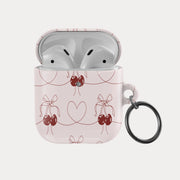 Cherry Strings AirPods Case