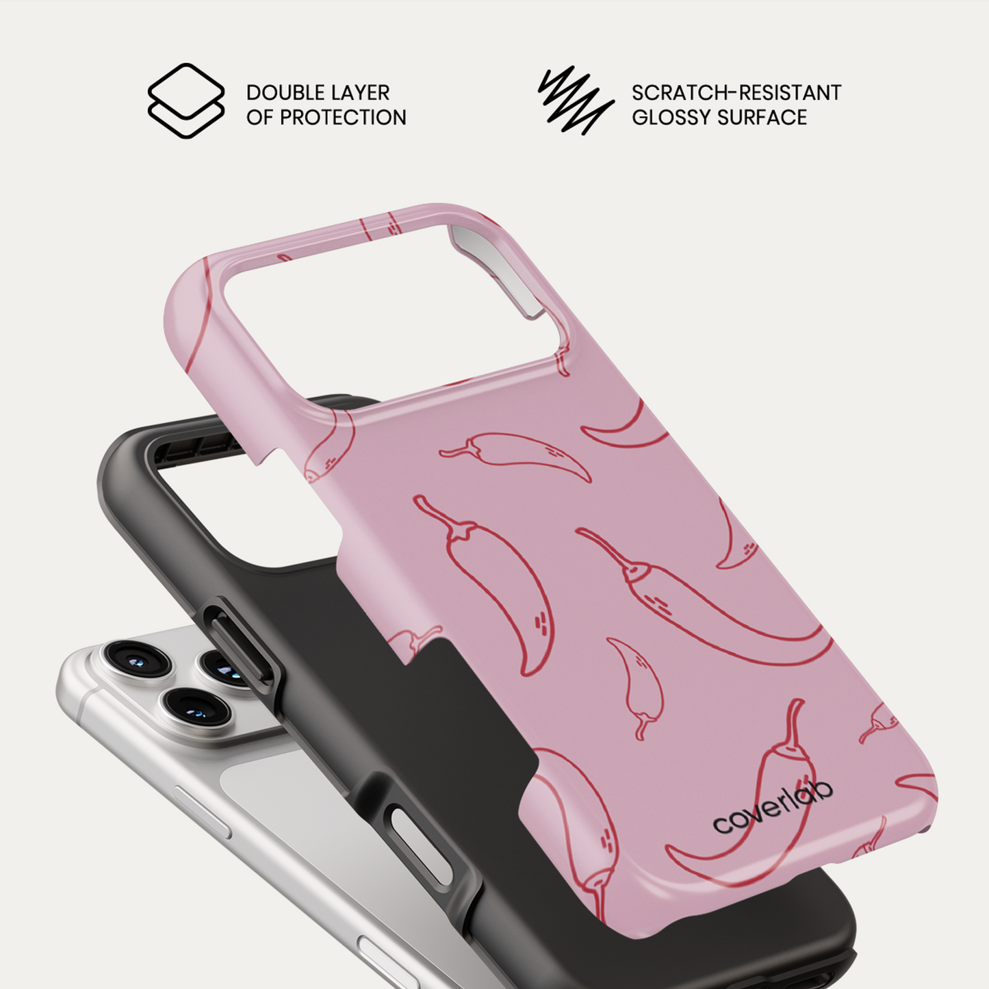 Hot Pepper Tough iPhone Case
