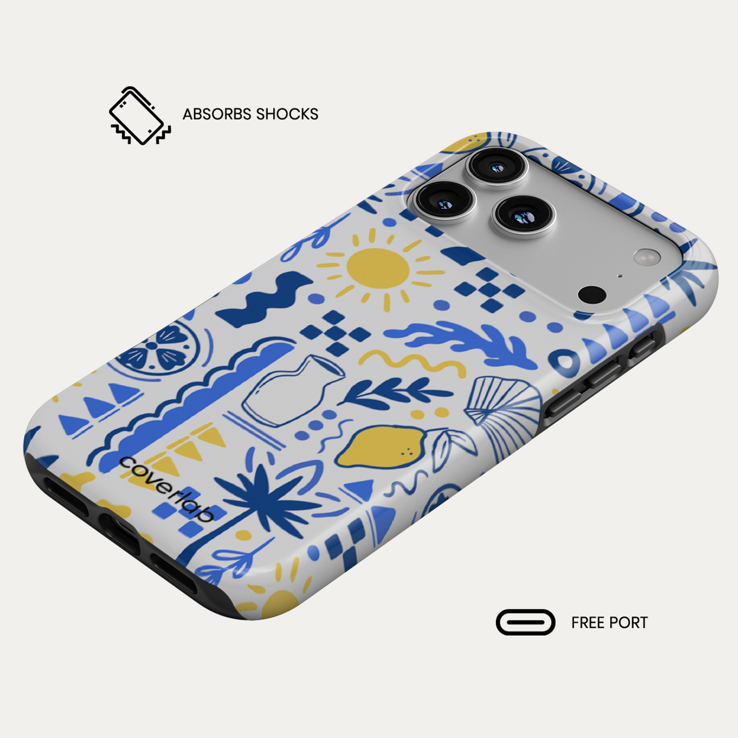 Mediterranean Tough iPhone Case