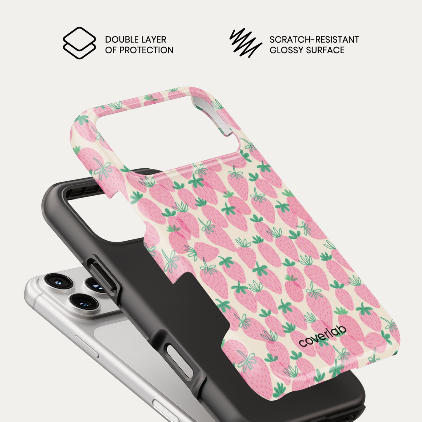Berry Pop Tough iPhone Case