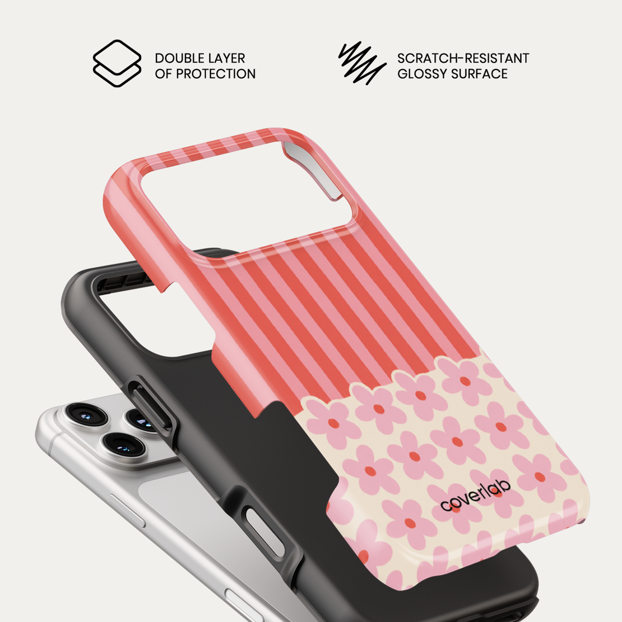 Petal Line Tough iPhone Case