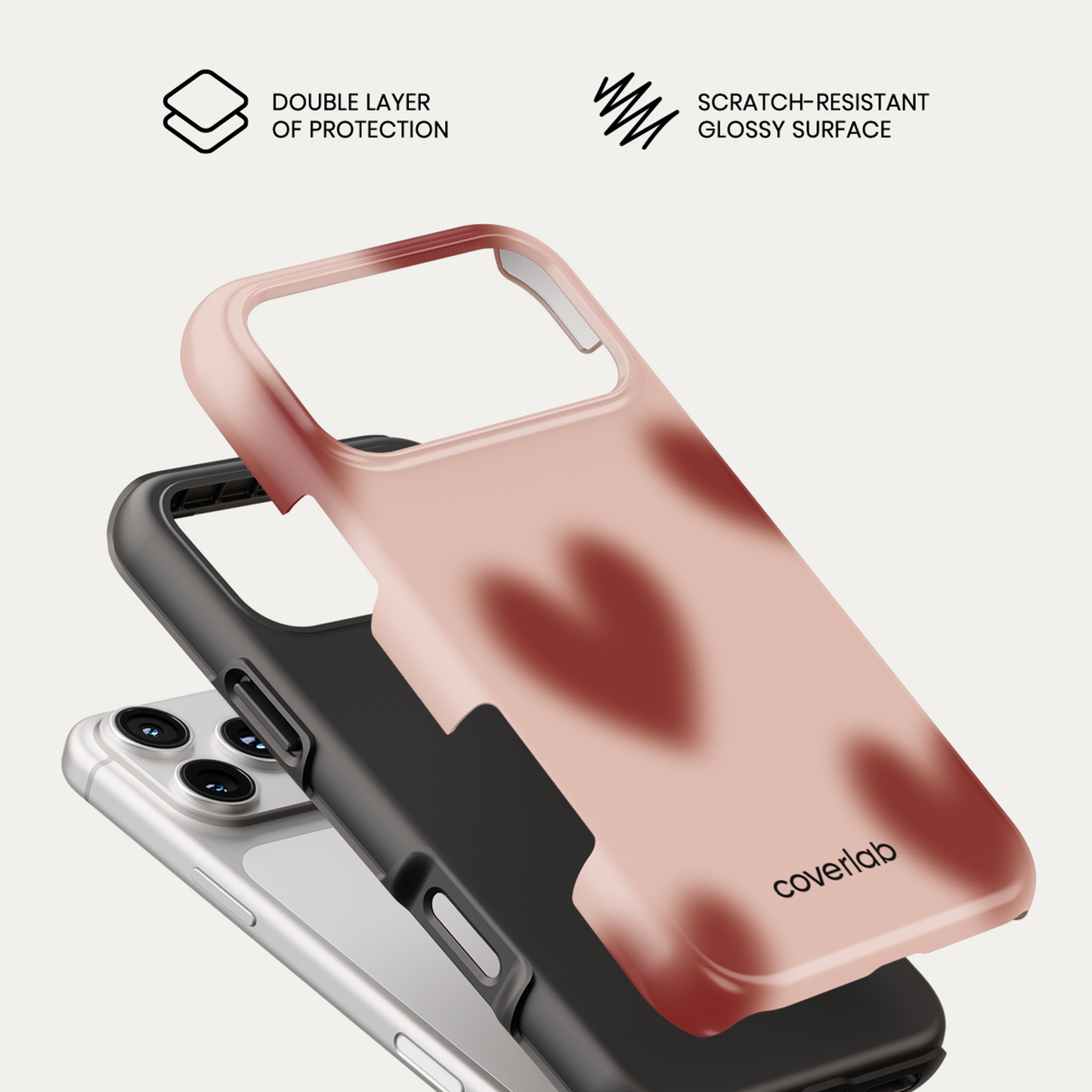 Blurry Love Tough iPhone Case
