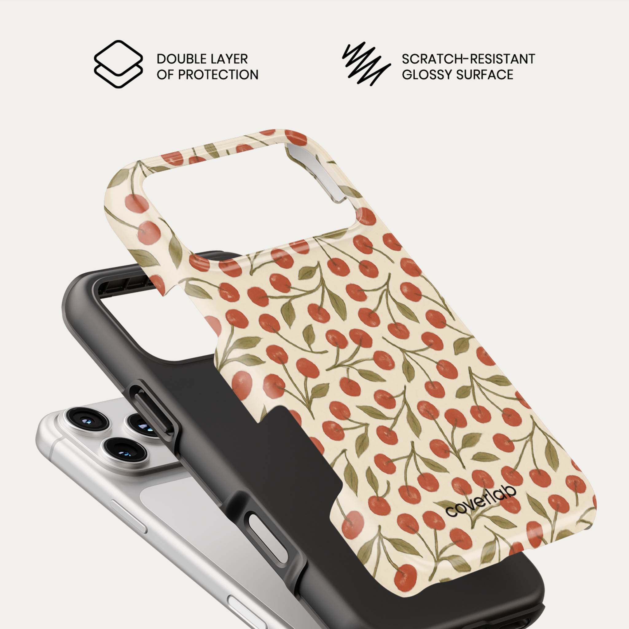 Cherris Tough iPhone Case